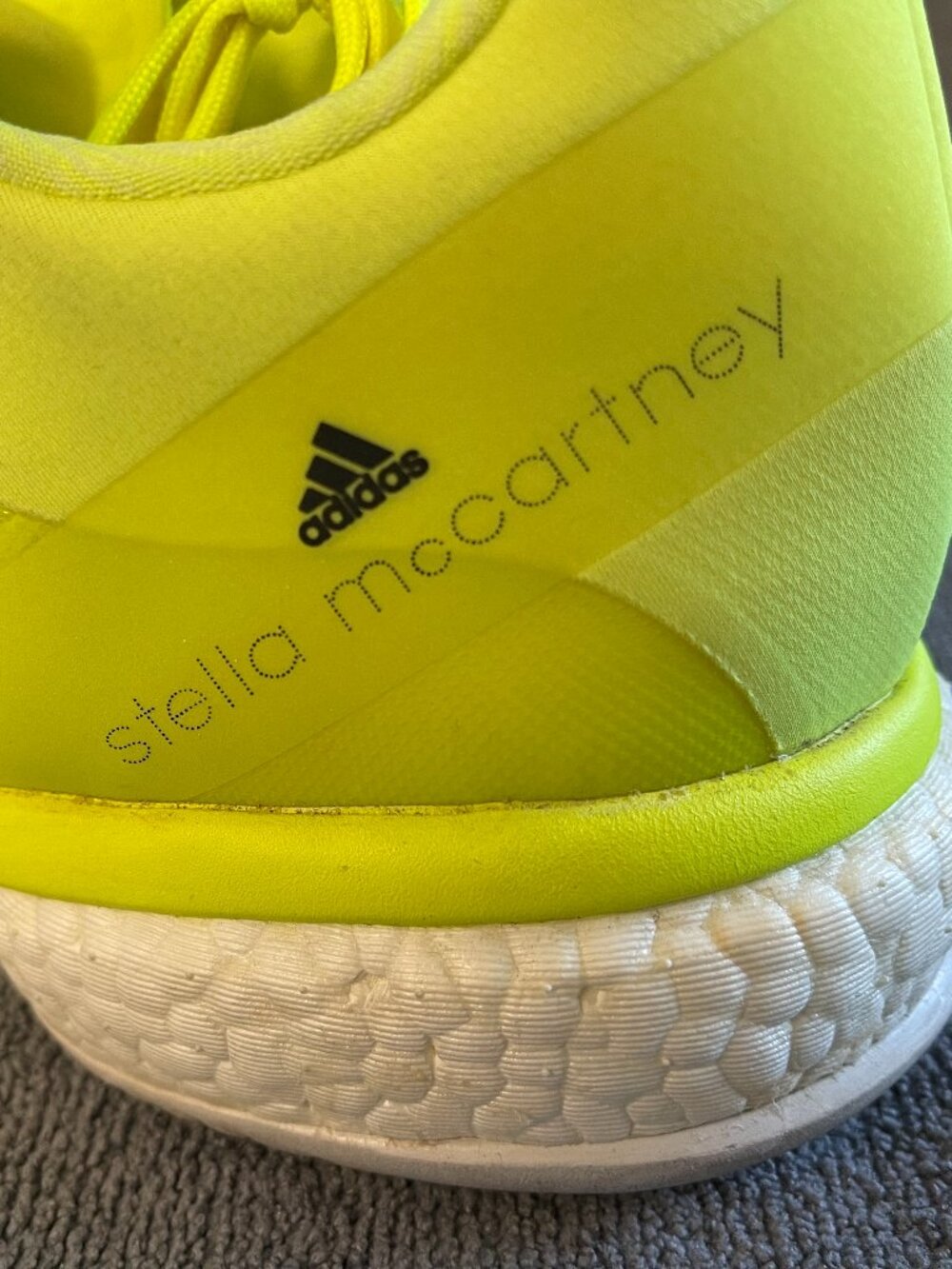 adidas Stella McCartney X Barricade Tennis/Pickleball Womens Sz 11 Neon Yellow